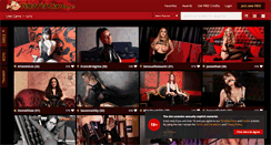 Desktop Screenshot of fetishfishcams.com
